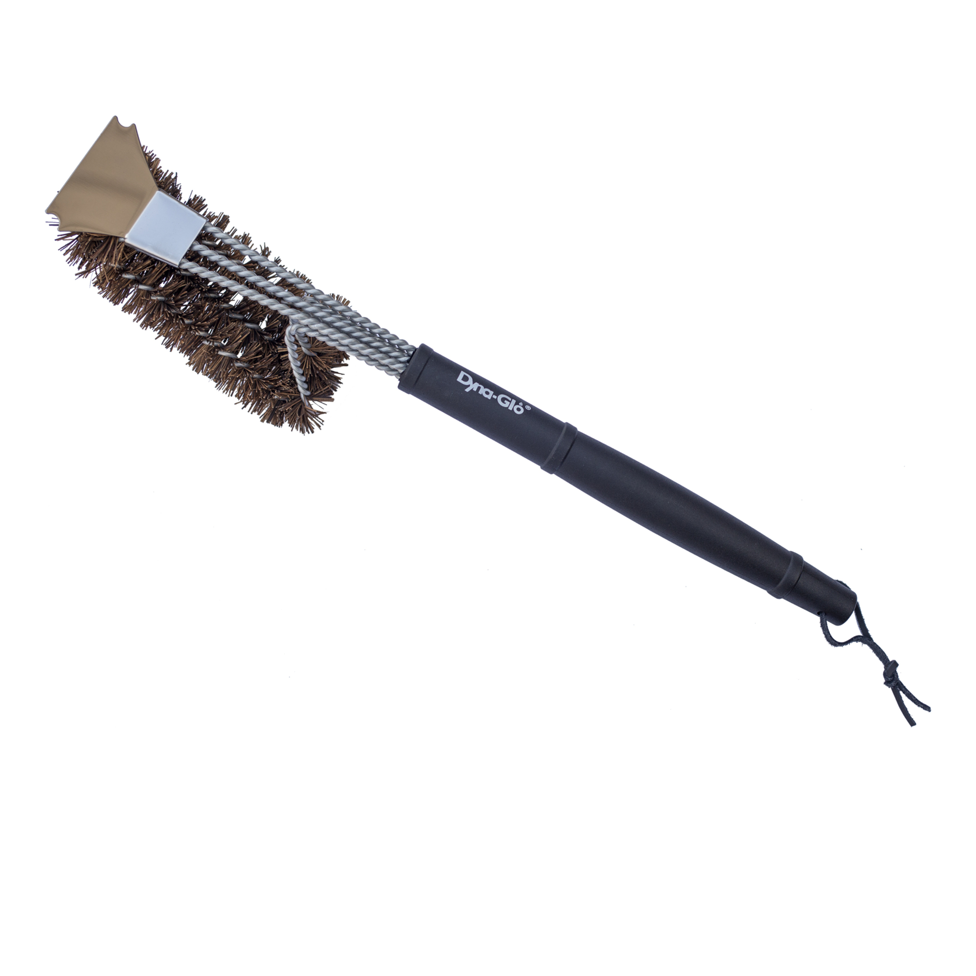 Dyna Glo, 18in. Palmyra Grill Brush, Pieces (qty.) 1 Material Combination, Model# DG18GBP-D